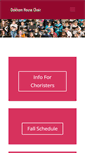 Mobile Screenshot of oakhamchoir.ca